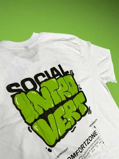 Social Introvert Oversized Tshirt